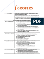 Grofers - Campus Hiring 2020 y5TQPO8