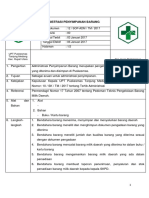 Sop Administrasi Penyimpanan Barang