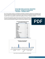 2019 10 11 Cuarto Informe Ejecutivo Personas Detenidas Paro Nacional PDF