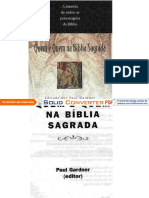 Quem É Quem Na Bíblia Sagrada - Paul Gardner PDF