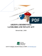 Landlord Tenant Act ADOH Publication July 2018