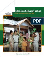 Buku Laporan Pembangunan Kesehatan - Depkes - 2008 PDF