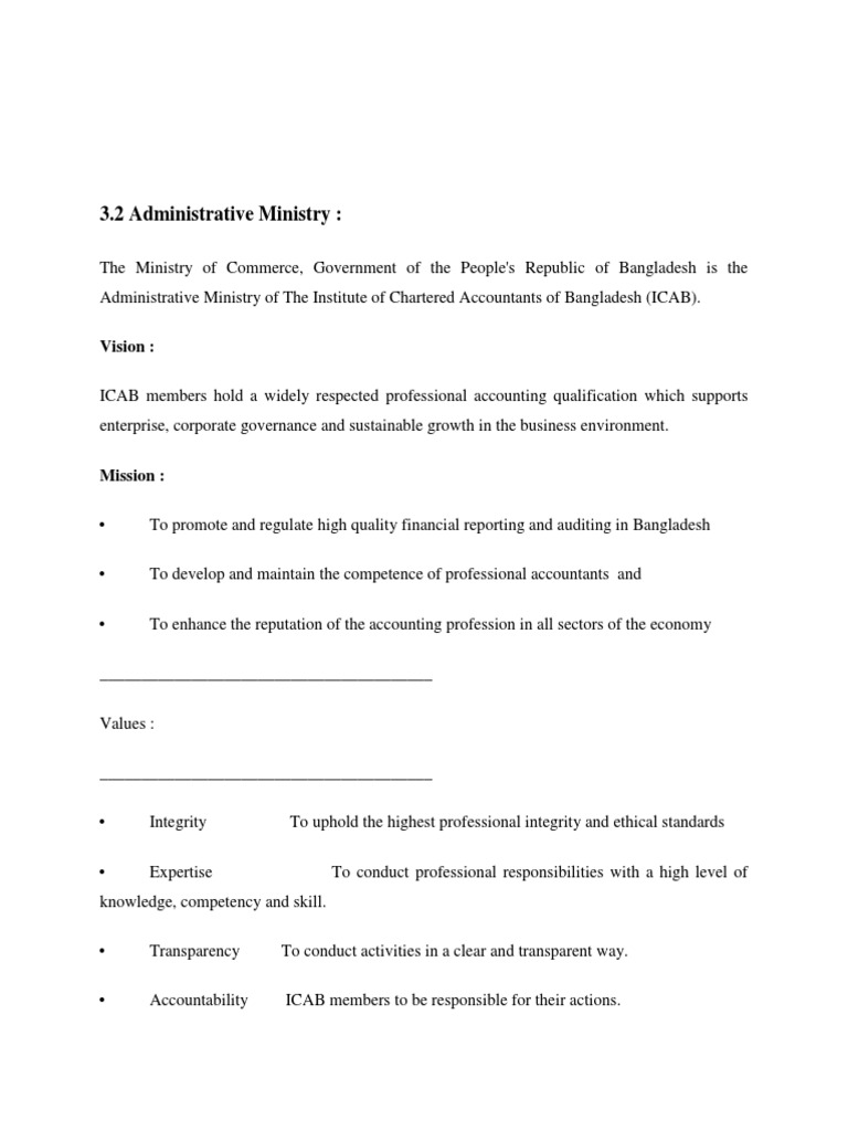 ICAB Profile PDF International Financial Reporting Standards