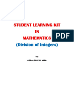 Student Learning Kit in Mathematics