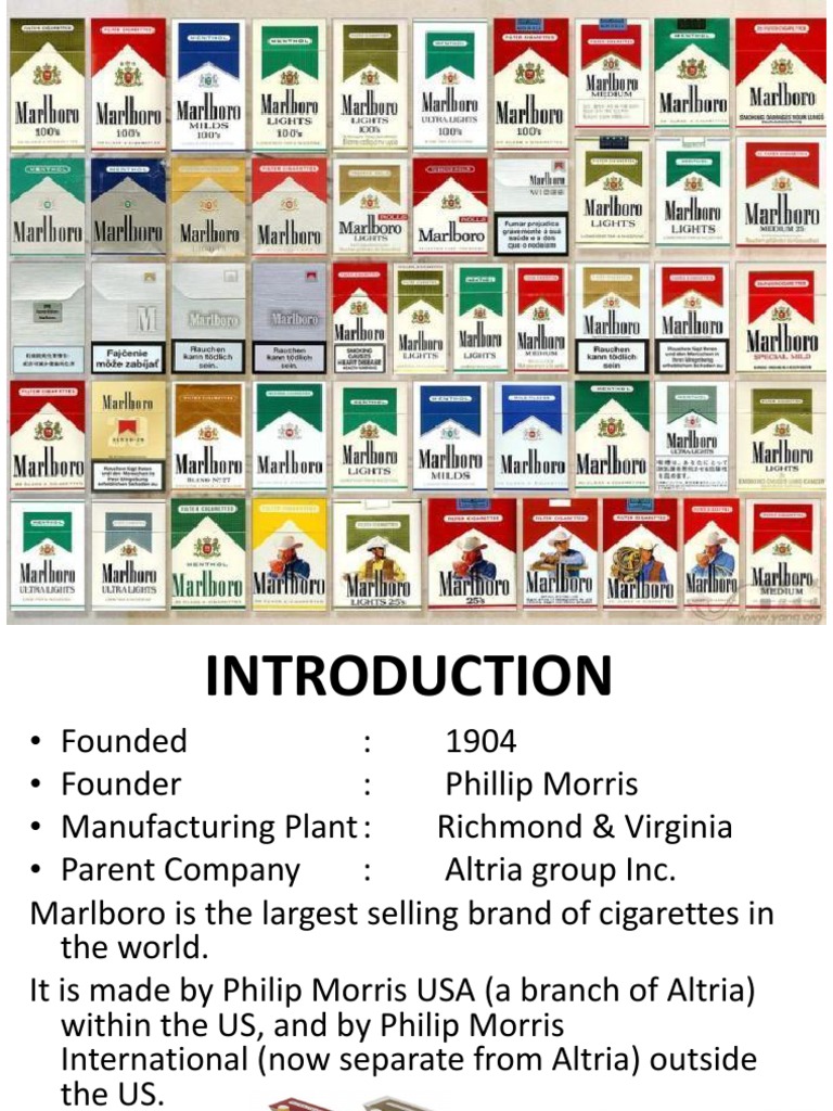 list of marlboro cigarettes Marlboro: Evolution and Marketing Success | PDF | Herbal And Fungal  Stimulants