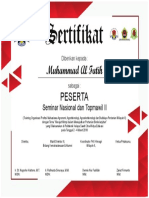 Desain Serfitikat Seminar Nasional