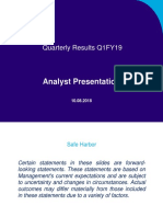 Analyst PPT Q1FY19 PDF