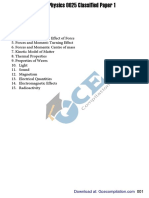 IGCSEPhysicsTopicalsPaper1 PDF