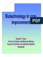 Biotechnology in Crop Improvement by Ramesh Sonti PDF