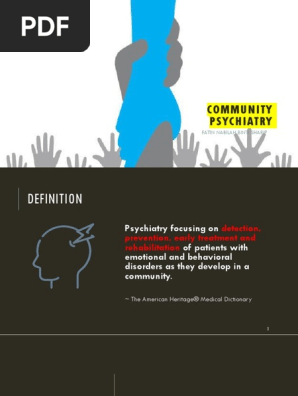 community psychiatry