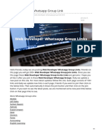 Telugukavithalu - In-Web Developer Whatsapp Group Link