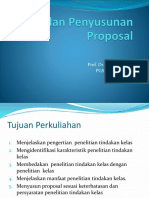 PTK Dan Penyusunan Proposal PGSD 2013