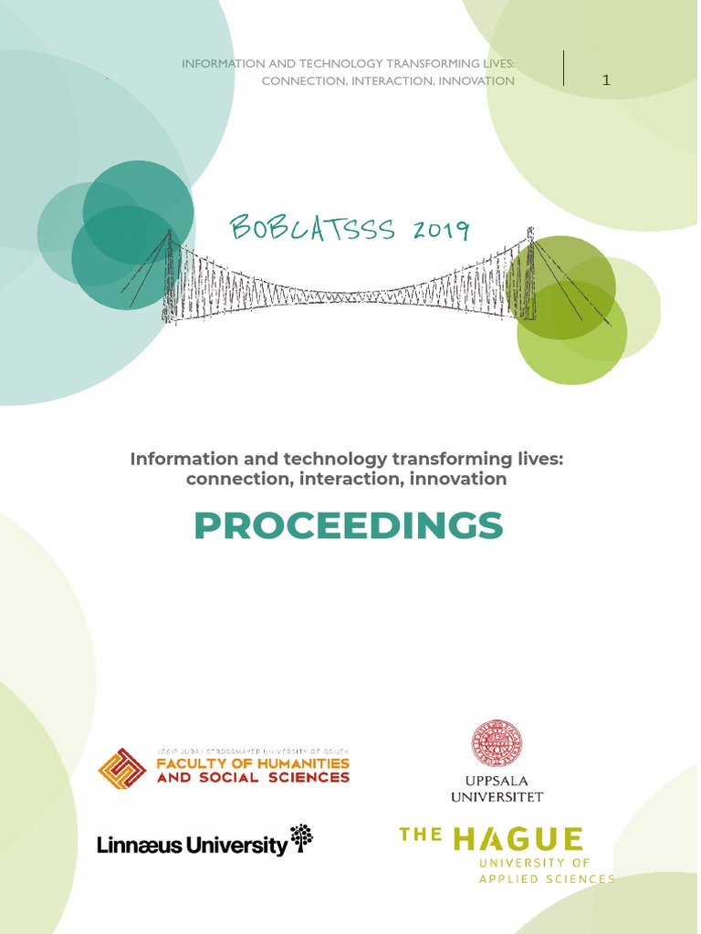 1033483.bobcatsss Proceedings4 PDF | PDF | Librarian | Libraries