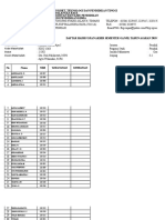 Absen Uas Semester 3 Angkatan 2018 Ganjil 20192020