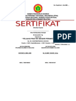 Contoh Sertifikat Ppni