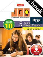 Class 10 Ieo 5 Year e Book PDF