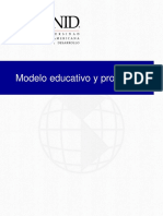 Modelo educativo y prospectiva