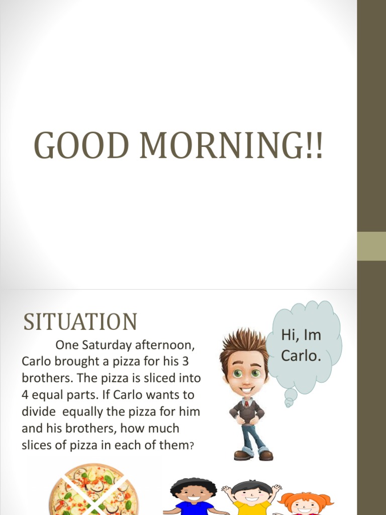 Fraction Power Point Pdf Fraction Mathematics Mathematical Notation