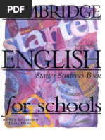 Cambridge - English for Schools - Starter Student's Book