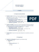 Resumen de Física (Circuitos Eléctricos)