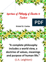 Importance of Philosophy of Education to Teachers.pptx