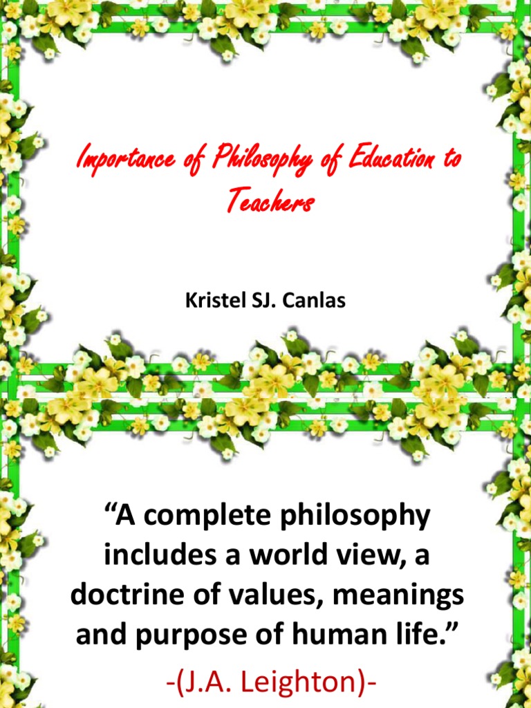 Philosophy intelligence overview