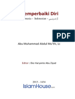 Adoc - Tips - Memperbaiki Diri Abu Muhammad Abdul Mu Thi LC Edit