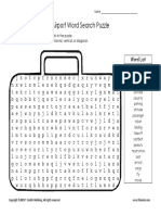 Airportwordsearch