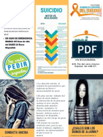 Brochure Prevención Del Suicidio PDF