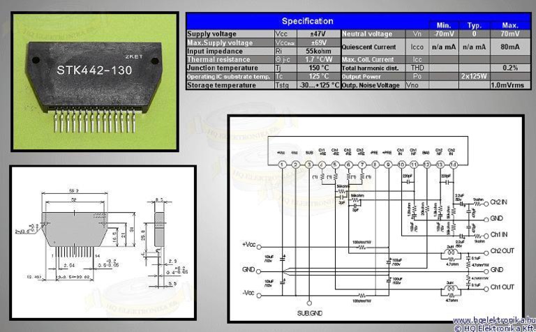 STK442 130 Etc PDF | PDF