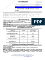 Aceite cristal USP ficha técnica