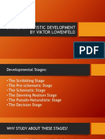 Lowenfeld's Artistic Development Stages | PDF | Perspective (Graphical ...