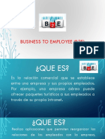 B2E (BUSINESS TO EMPLOYEE) Mario Parra