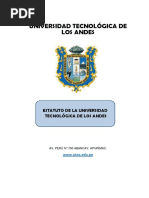 AB980 - Estatuto de La UTEA (Vigente)