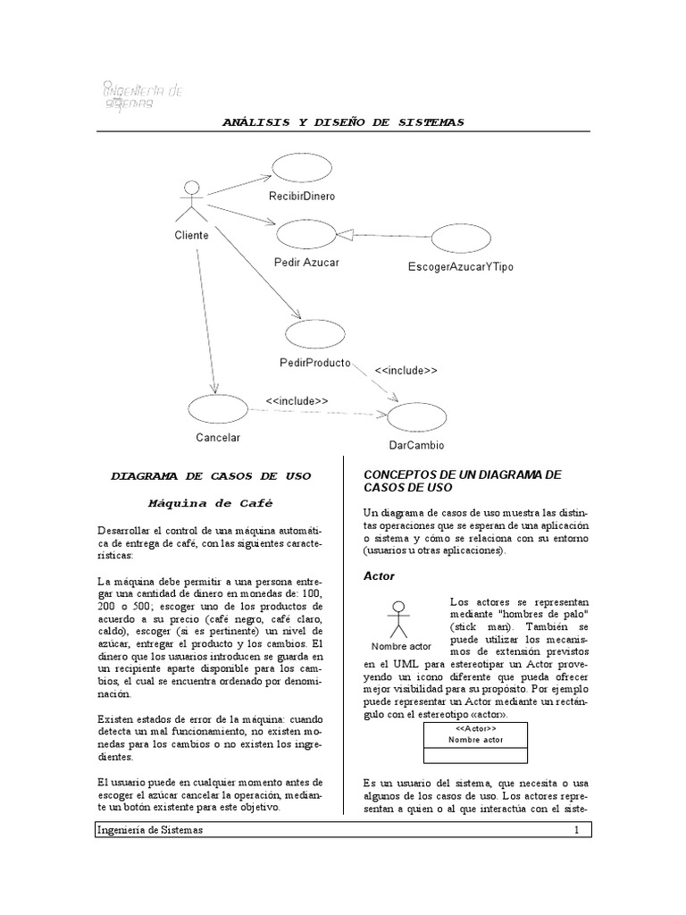 Diagrama de Casos de Uso en UML | PDF | Caso de uso | Software