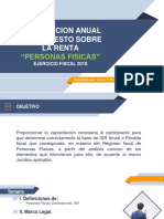 Curso Declaracion Anual de PF (Ejerc. 2018)