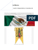 Bandera México, símbolo independencia