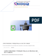 Funcionamiento y Pruebas A La Válvula IAC de 4 Cables PDF