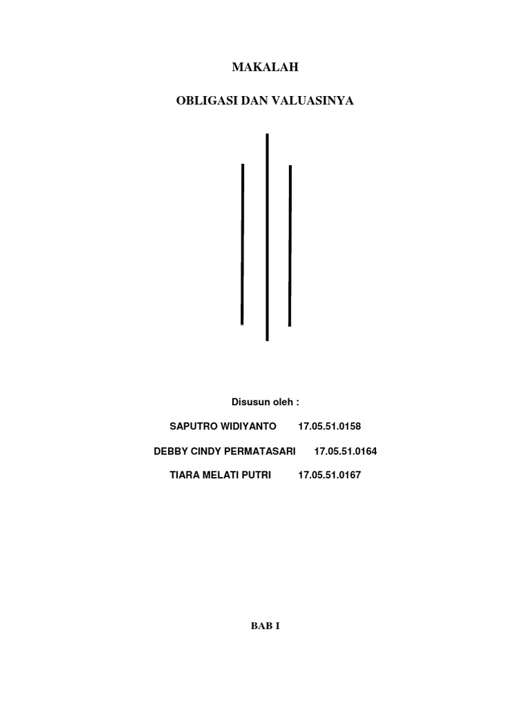 Obligasi Dan Valuasinya Bu Darsih Docx