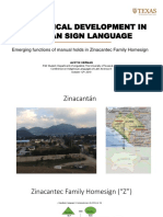 Grammatical Development in A Mayan Sign Language-Austin German-CILLA - IX