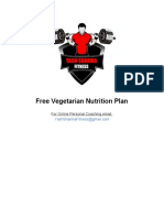 Vegetarian Nutrition Plan Under 2,000 Calories