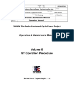 Operation Manual for 560MW Bin Qasim Combined Cycle Power Project ST