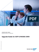 SAP S4HANA Upgrade 1909 UPGR - OP1909