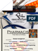 1 Introduction Clinical Pharmacy 2