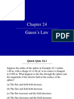Gauss's Law Explained in 24 Quick Quizzes