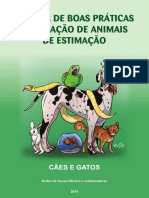 Manual de Boas Praticas Na Criacao de Animais de Estimacao Modulo Caes e Gatos