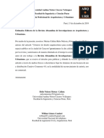 Carta de Aprobación de Sesión de Derechos 2020 Seminario