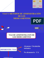 Vías de Administración (C 4)