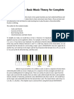 Piano 101 - Learn Basic Music Theory