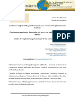 Análisis de Conglomerados para La Creación de Un Servicio Una Aplicación en El Hotelería PDF